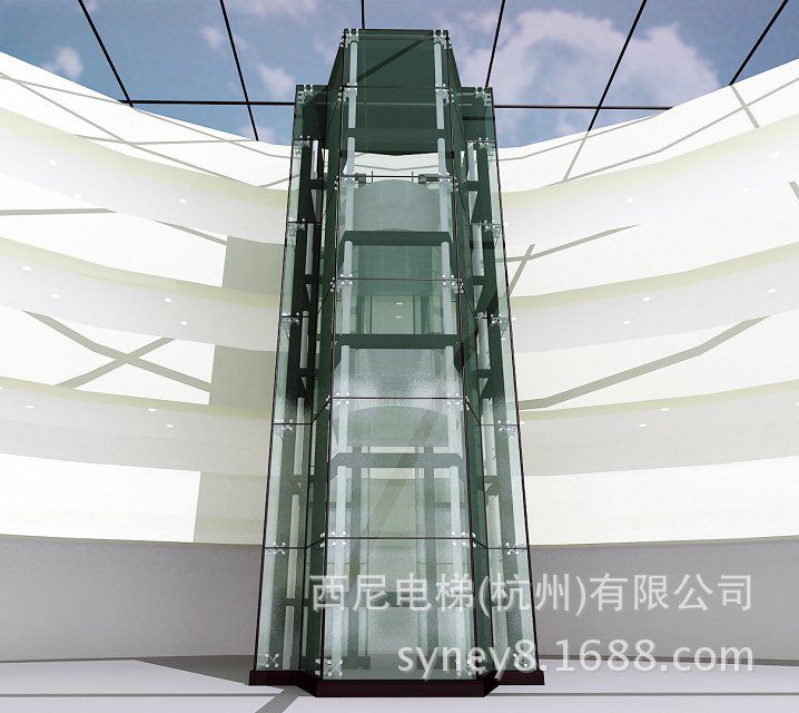 供应西尼观光电梯杭州电梯厂家国产品牌电梯电梯零配件