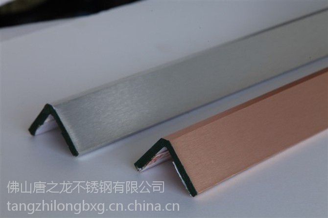 供应304彩色不锈钢折边条不锈钢折边条厂家黑钛不锈钢这边条价格图片