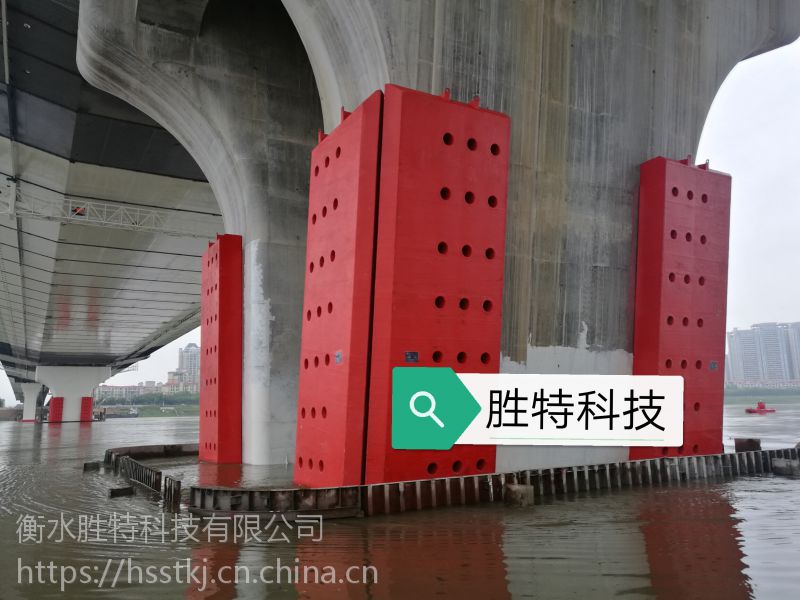 衡水胜应通航河道桥梁桥墩防船撞复合材料防撞设施