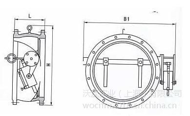 沃茨阀门wh47x蝶式缓冲止回阀微阻缓闭止回阀缓冲逆止阀单向阀