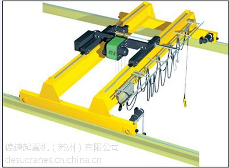 desulh型10t欧式双梁桥式起重机双梁行车天车