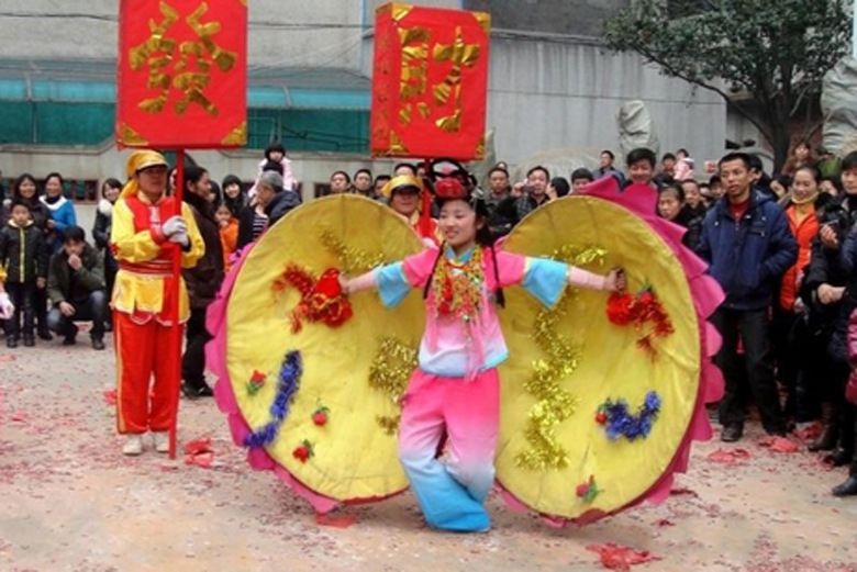 厂家批发蚌壳精道具蛤痢蚌壳舞蚌舞蚌壳灯定制戏蚌壳包邮