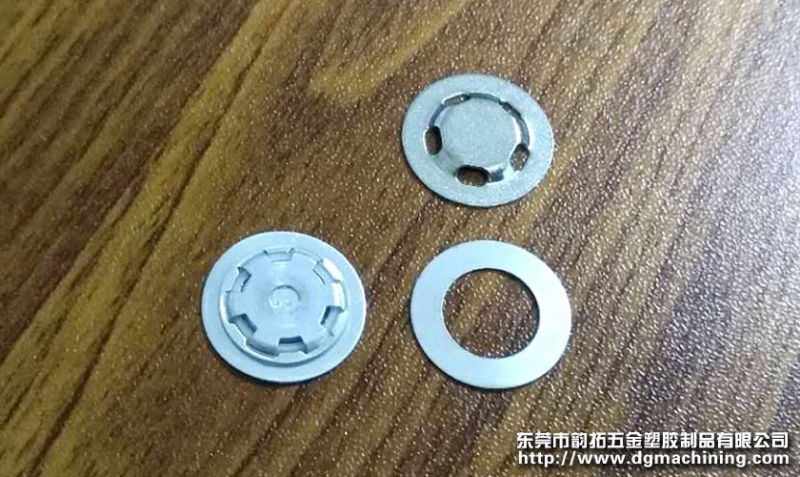 18650锂电池平头盖帽点焊正极片新能源汽车电池配件机械零部件加工