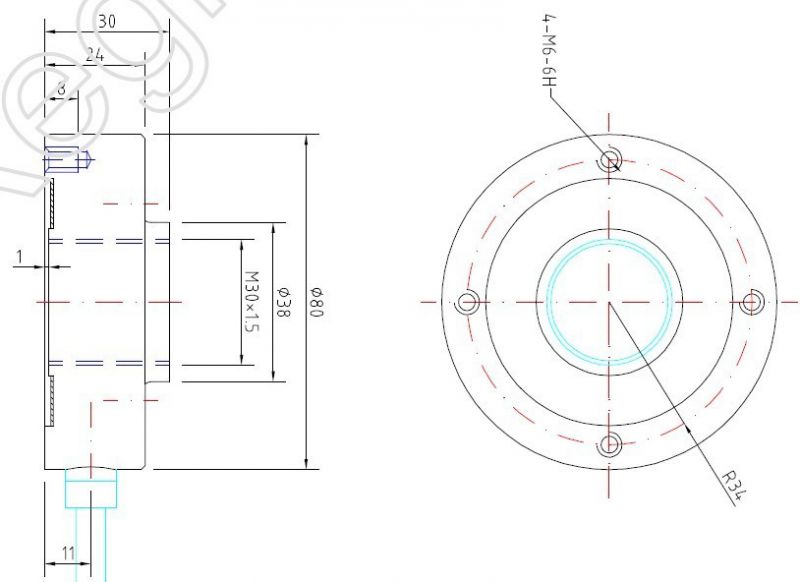 微型轮辐式压力传感器evt12f│轮辐式称重测力传感器evt12f