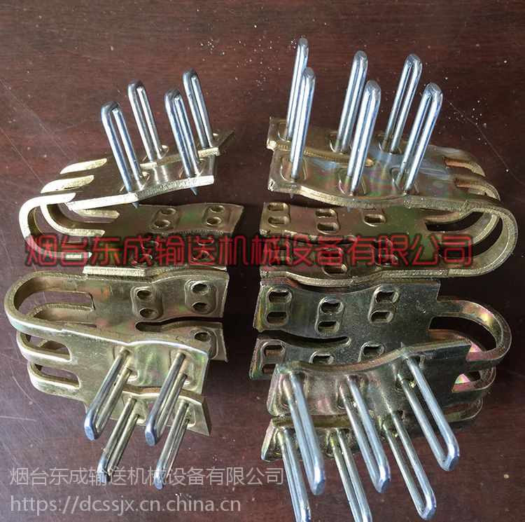 山东青岛输送带接头修复sk皮带扣四六针卡扣钉扣机