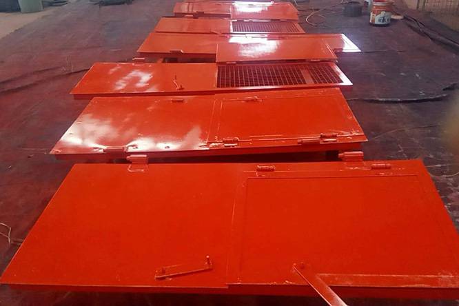 手动无压风门之双向调节风门定制厂家-太谷县