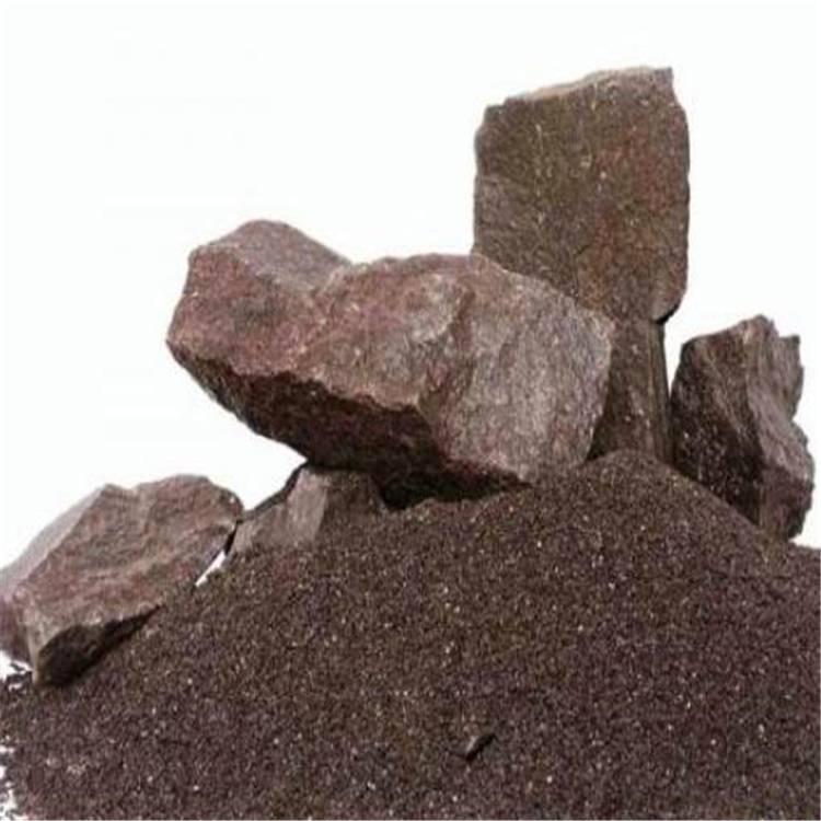 安丘金刚砂 8-13目钢板喷砂除锈金刚砂货源充足 荣茂