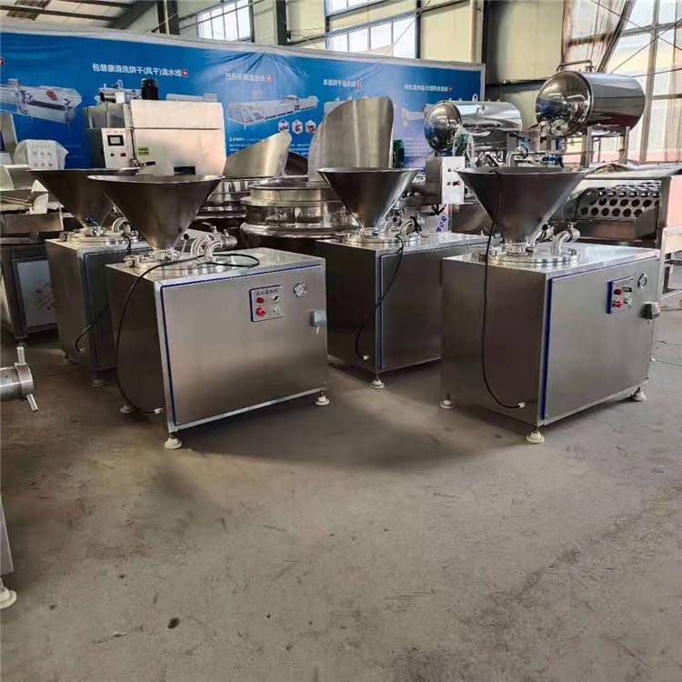 景翔牌糯米肠加工机器 鱼肠液压灌肠机 腊肠灌肠机