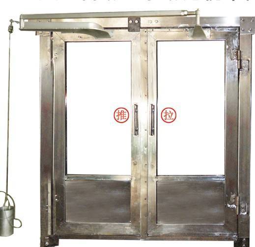 矿用双向气动风门-带双侧观察窗厂家量身定制-嘉峪关