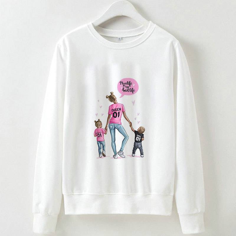 外套印花大码卫衣如何找货源厂家拿货大朗便宜女式套头毛衣