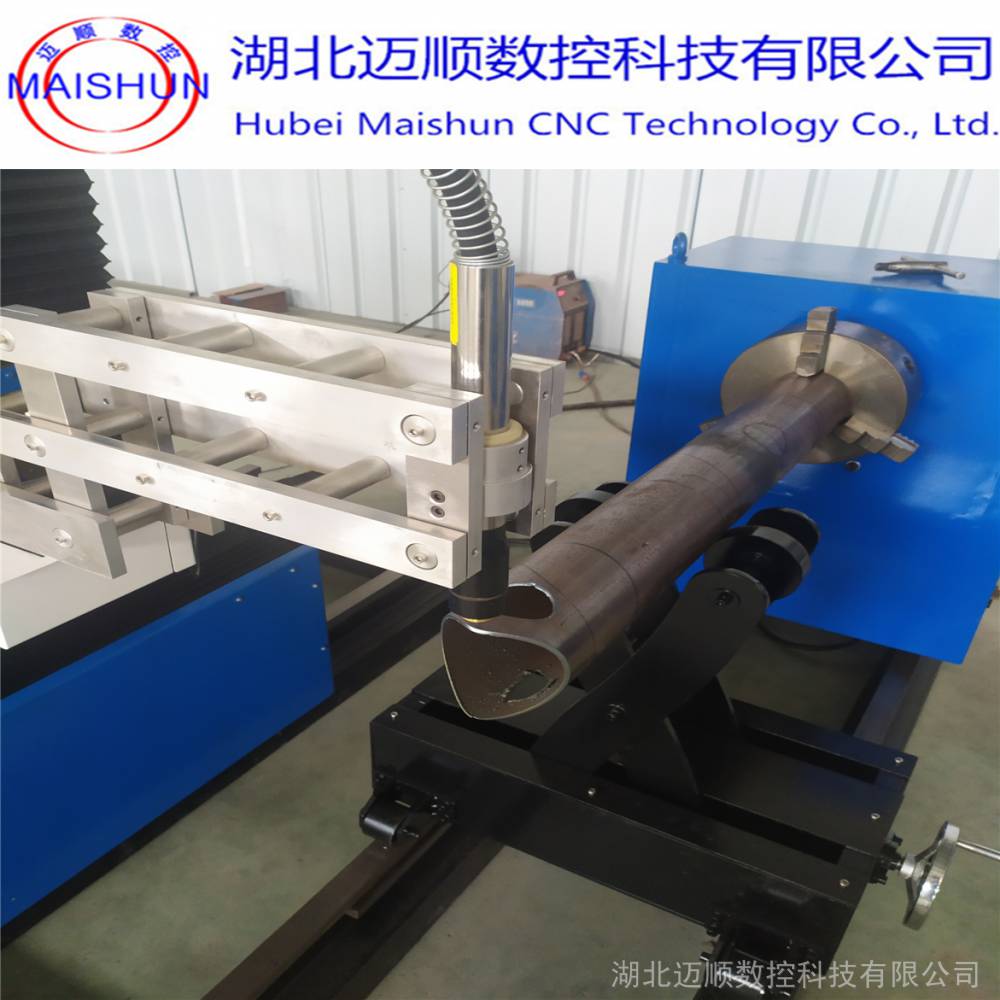 圆管坡口切割机msxg64y湖北迈顺相贯线数控切割机