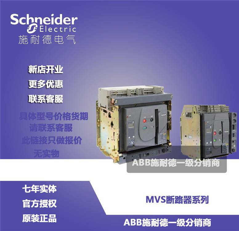 MT10N2 4P MIC 6.0施耐德框架断路器全/境派送直达2022已更新