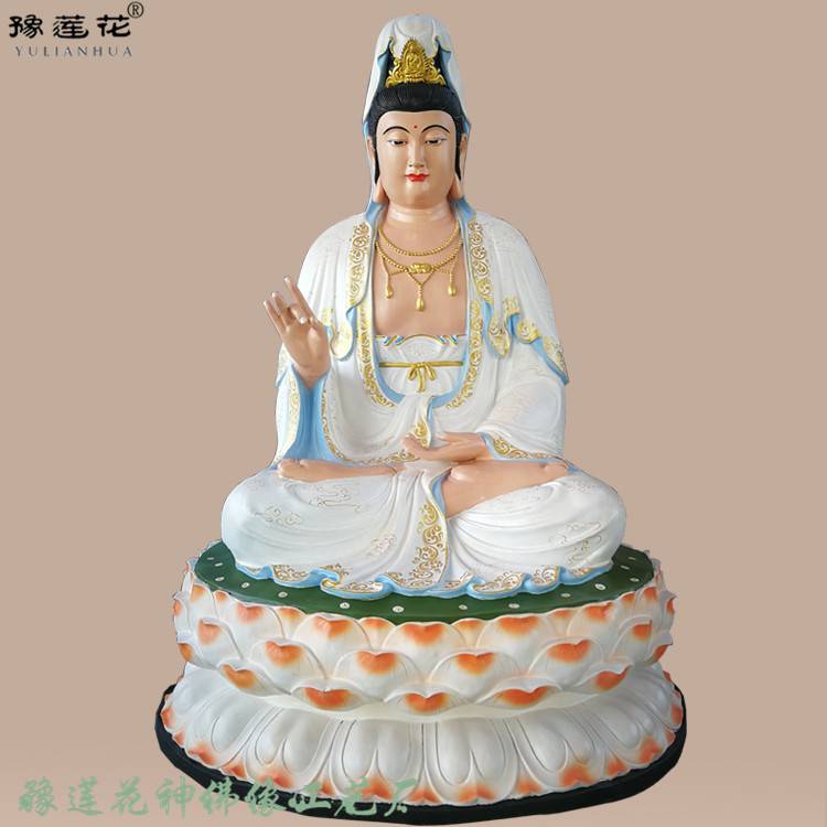 1.6米观音雕塑厂家 观音菩萨佛像 ***观音菩萨佛像 鳌鱼观音佛像