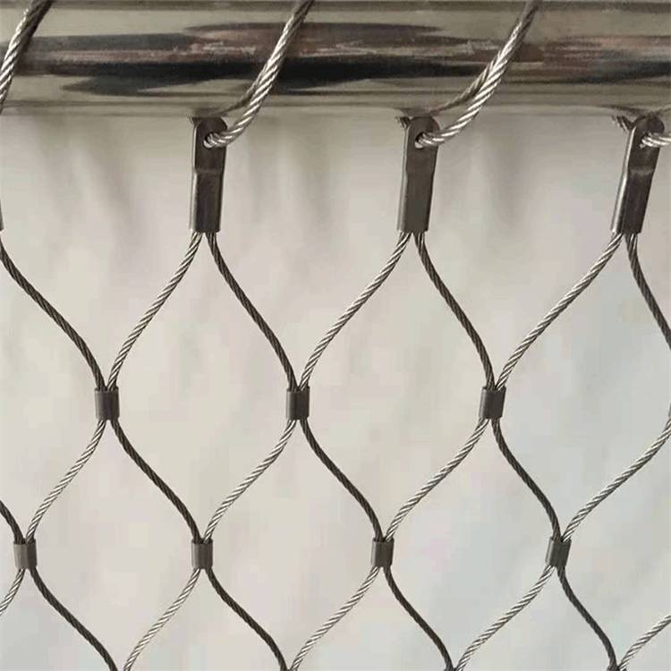 新疆钢丝绳装饰网有没有生产厂家/乌鲁木齐钢丝绳网厂家/新疆捷信金业