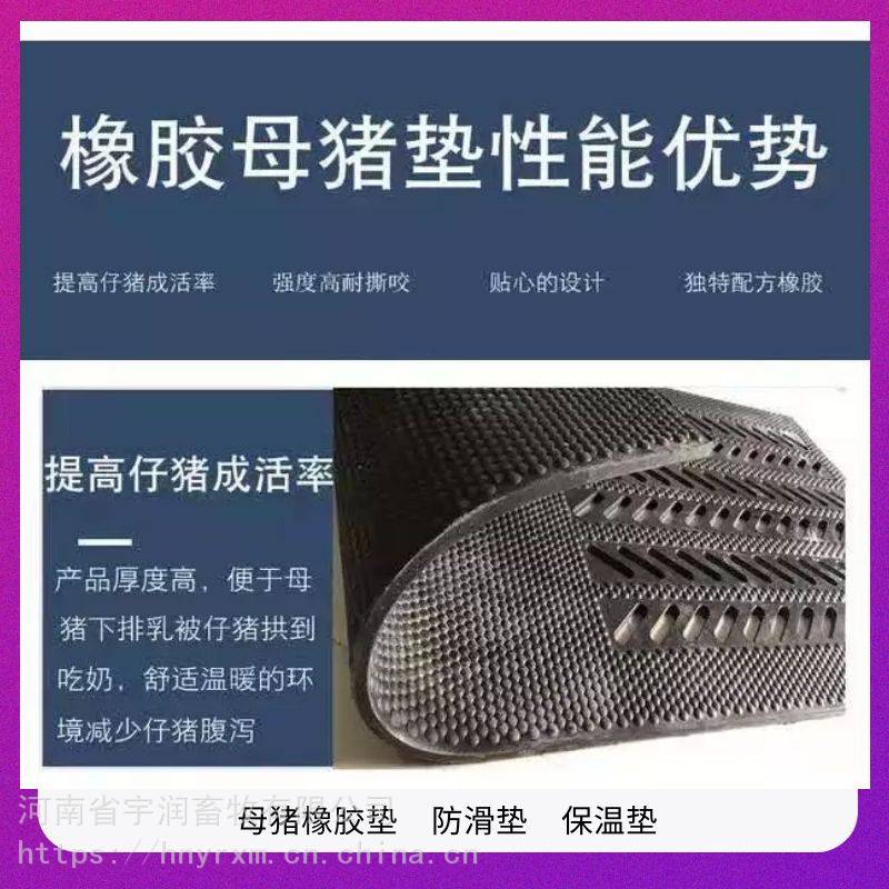 橡胶垫河南养殖设备母猪防滑垫保温垫小猪垫