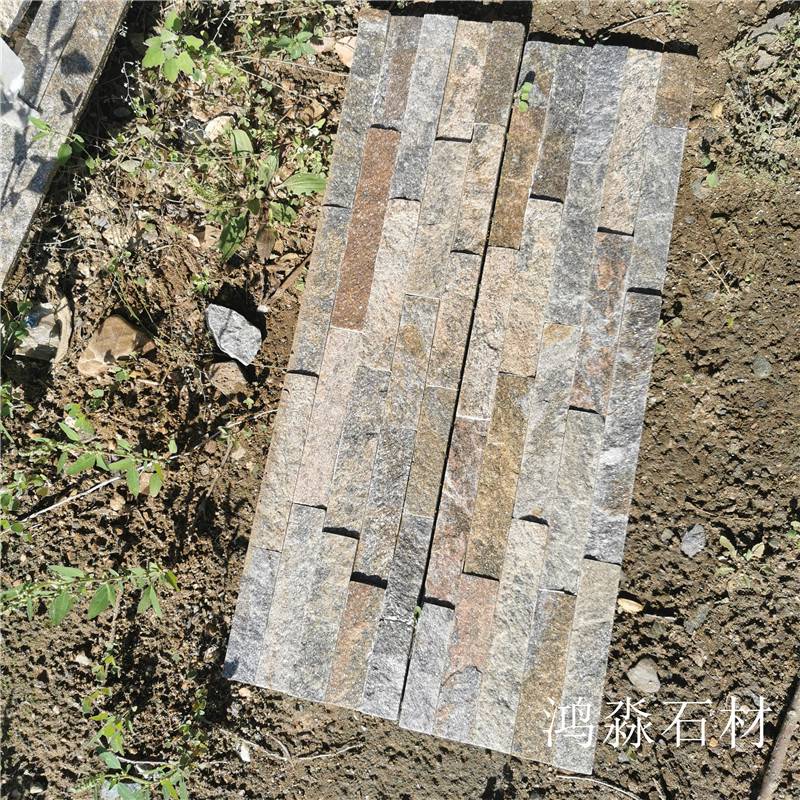 合肥高粱红文化石 背景墙文化石加工厂