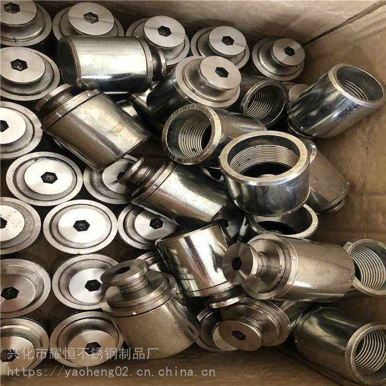 钢梁连接 不锈钢驳接爪尺寸参数 玻璃幕墙爪件 非标精铸件加工