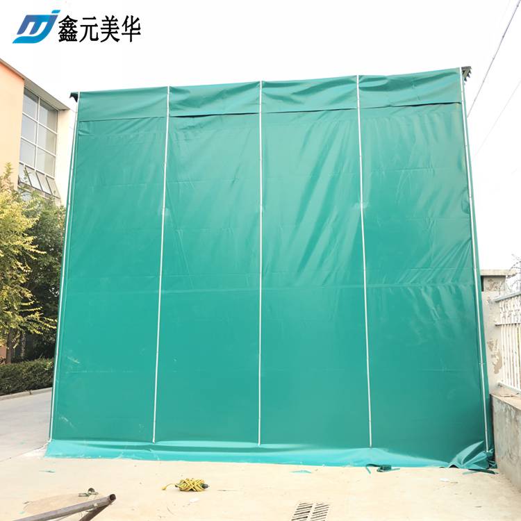 南京手动活动帐篷推拉伸缩雨棚安装简单