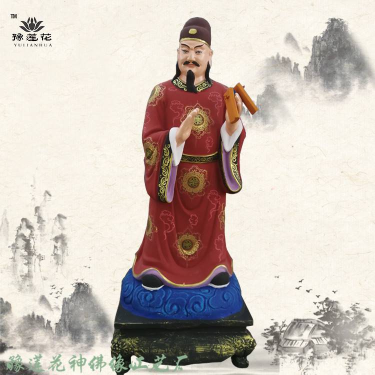 铁拐李何仙姑 八仙雕塑厂家 全真祖师爷神像 纯阳大帝神像