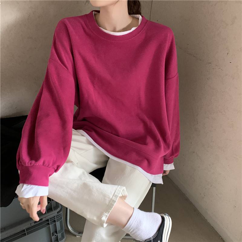 四季服装拿货一元库存女式长袖衫浙江义乌小商品筒约几长款女体恤