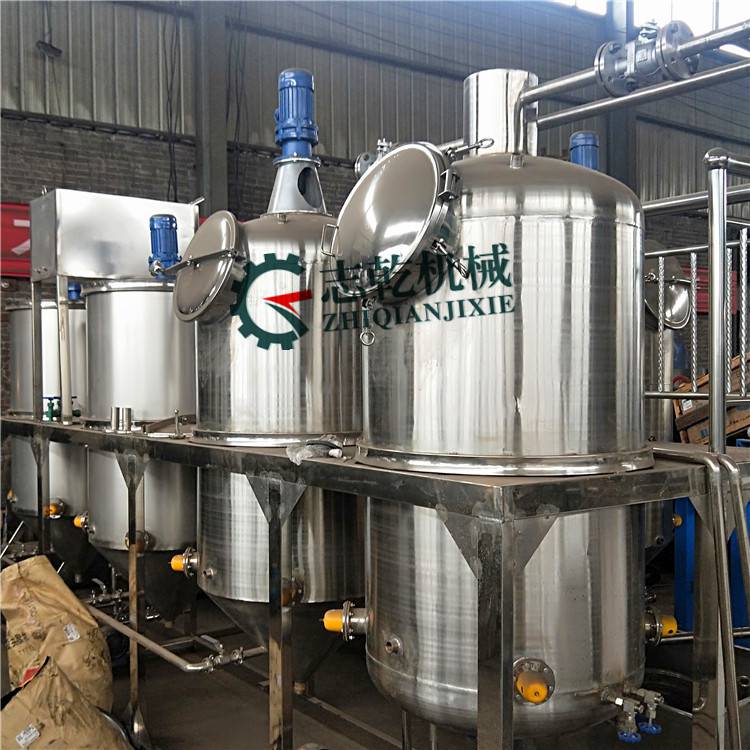 精炼设备 大蒜油精炼设备 精炼菜籽油设备定制