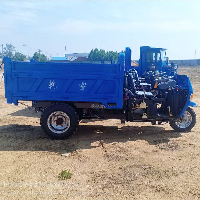 乾宇矿用翻斗自卸U型车 四川建筑工地三轮车