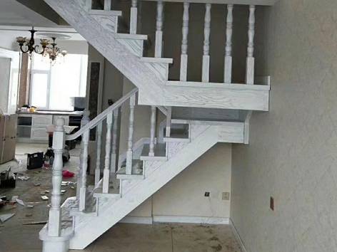 长春实木楼梯扶手玻璃楼梯扶手旋转楼梯实木楼梯阁楼楼梯安装楼梯