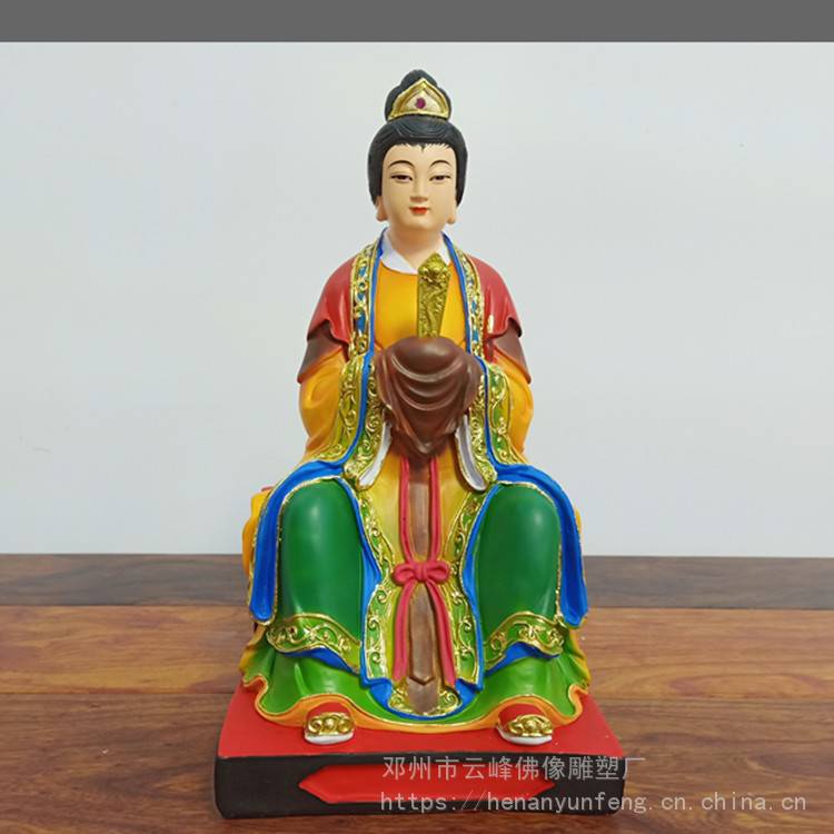 道教天后圣母妈祖娘娘神像送子娘娘大小大型神像批发