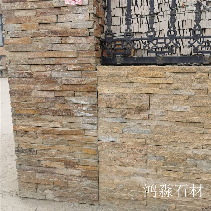 滨州高粱红文化石 锈色文化石厂家价格