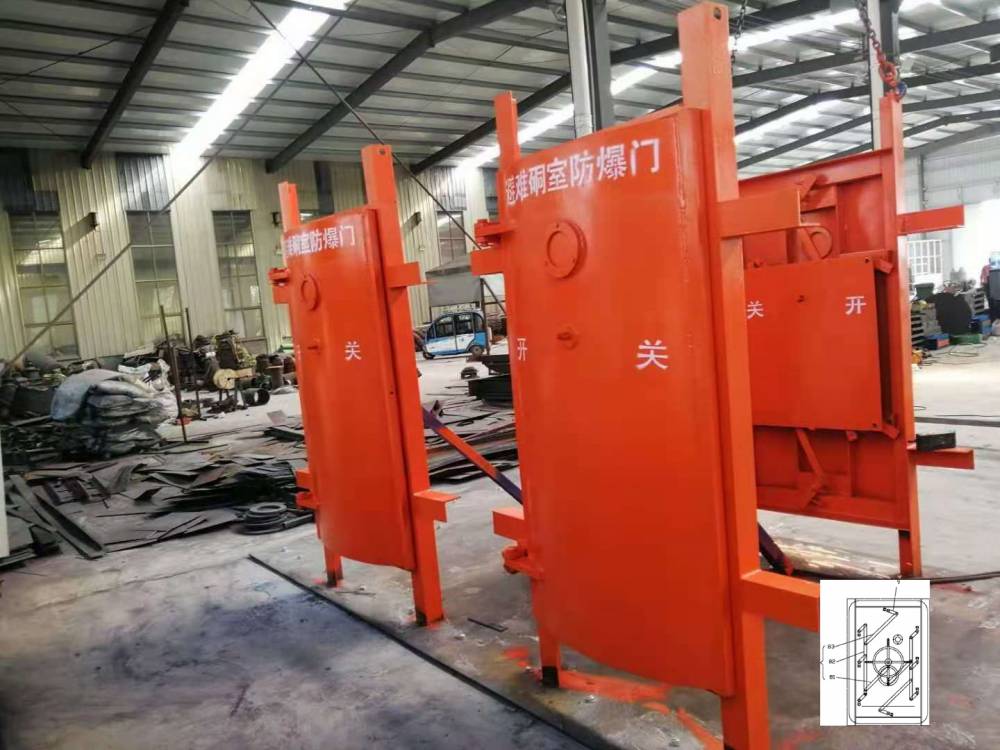 锡林郭勒避难硐室防护密闭门-抗冲击波活门厂家量身定制