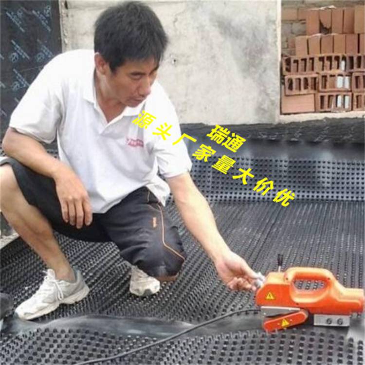 2021欢迎访问-济南12mm高密度聚乙烯排水保护板阻根型送货上门-实业集团