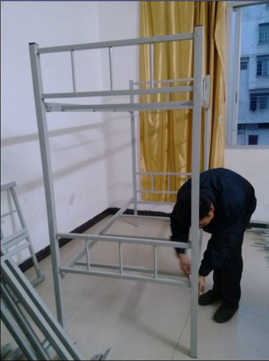 贵港学校铁架床 贵港职工铁架床定制 铁架床