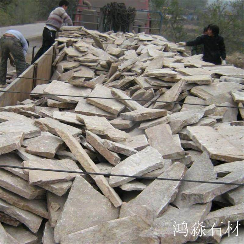 赞皇 绿石英乱形石直供 广东南海虎皮青石碎拼