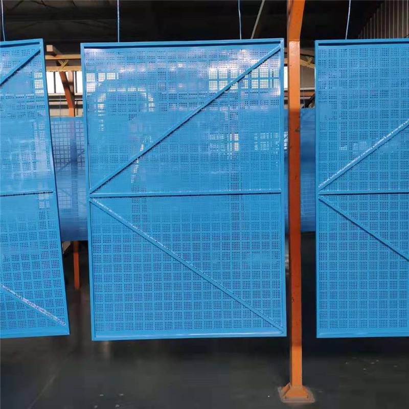 安徽外架钢板网 菱形钢板防护网 环保阻燃防坠网 规格可定制