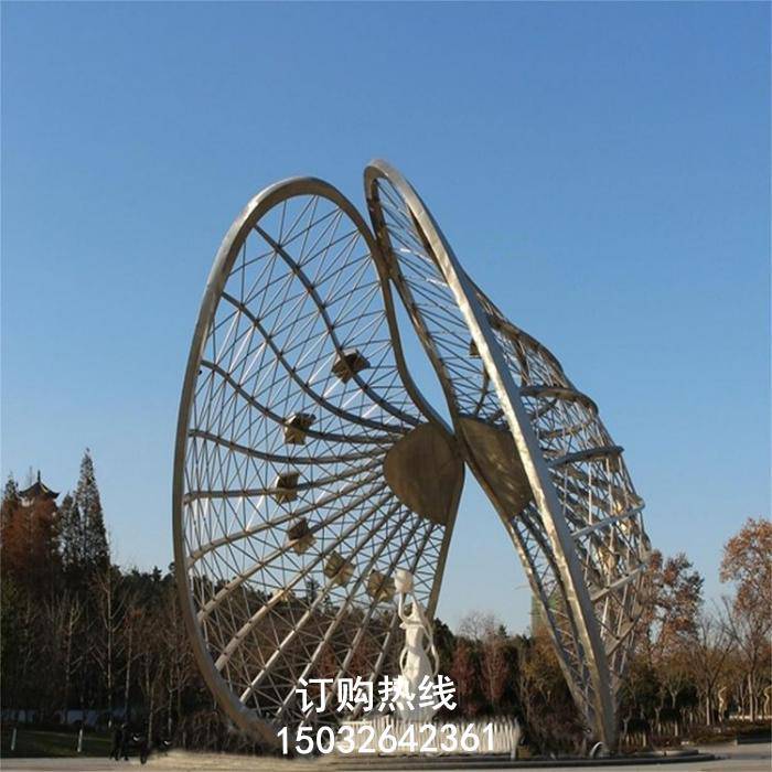贝壳雕塑 景观雕塑 抽象贝壳雕塑厂家
