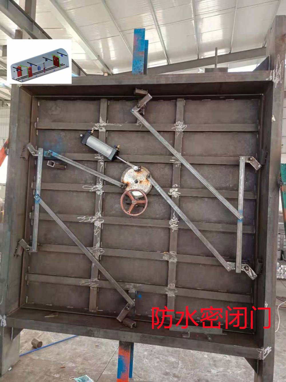 防水密闭门-矿用防水闸门济宁和利隆厂家-瀍河