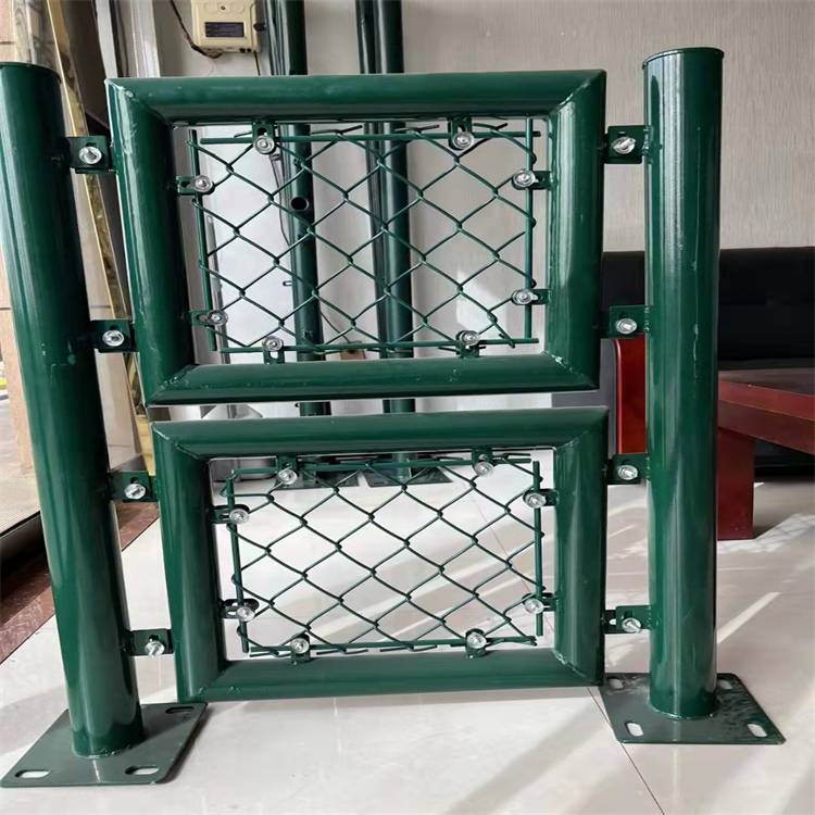 广西永福网球场围网 涂塑勾花网防护网快速发货