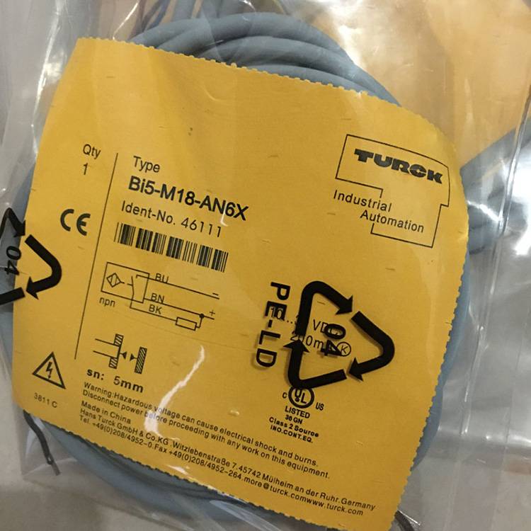 黔西南布依族苗族自治州TURCK图尔克接近开关代理商全/境派送直达2022已更新