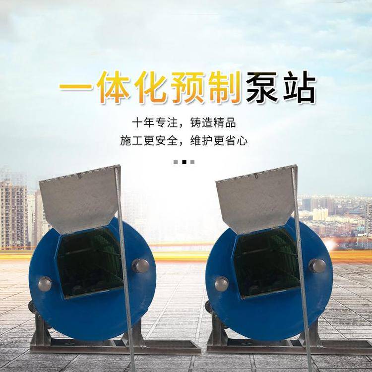 连云港智能一体化雨水泵站新闻农业灌溉泵站