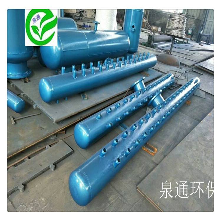 张家口赤城大流量分集水器分集水器水处理设备不锈钢分集水器