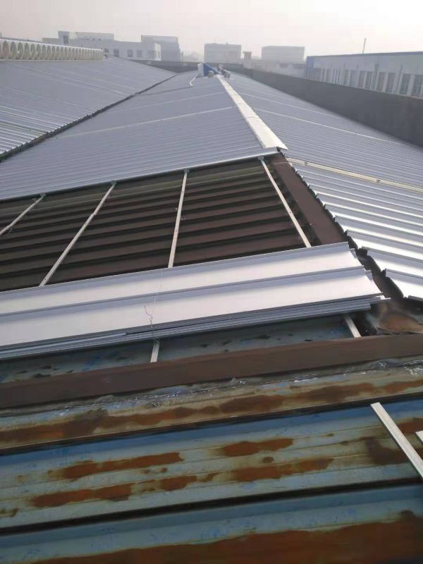 苏州彩钢板厂家镀铝锌彩钢板压型加工剪板折弯钢结构屋面更换翻新