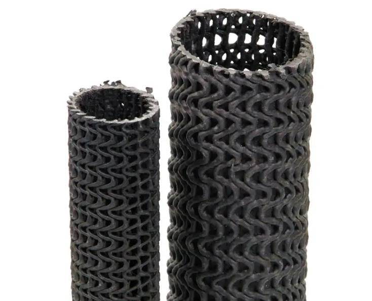 云南省昭通市永善县硬式透水管—曲纹网状透水管-塑料盲沟疏水管