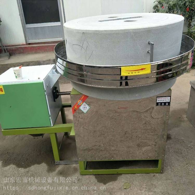 电动石磨磨面机订做 小型磨面机石磨面粉机 磨面机设备电动石磨 ***