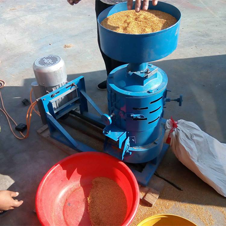 家用电水稻碾米机稻谷糙米去皮机300斤产量谷子碾米机