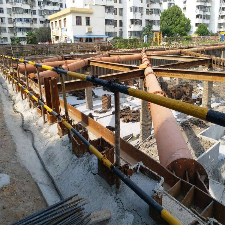 扬州管沟钢板桩 基坑拉森钢板桩施工报价