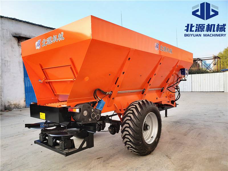北源机械生产撒湿粪的圆盘撒粪车2fgb系列大型牵引农用抛肥车