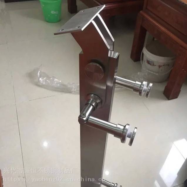人行道隔离栏杆 不锈钢桥护栏 不锈钢立柱玻璃栏板图集 非标定制