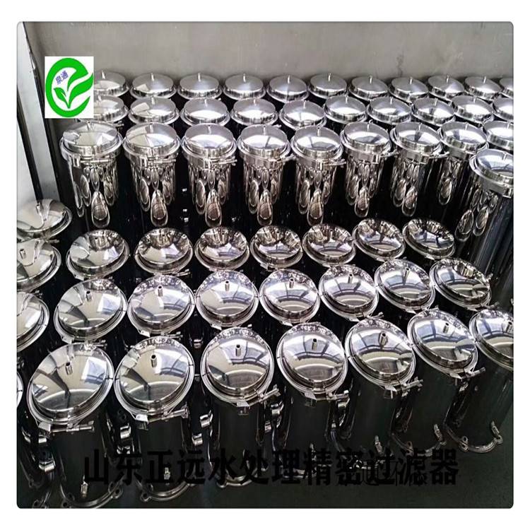 河北内丘两袋三袋过滤器洗衣液过滤器DN80口袋式过滤器