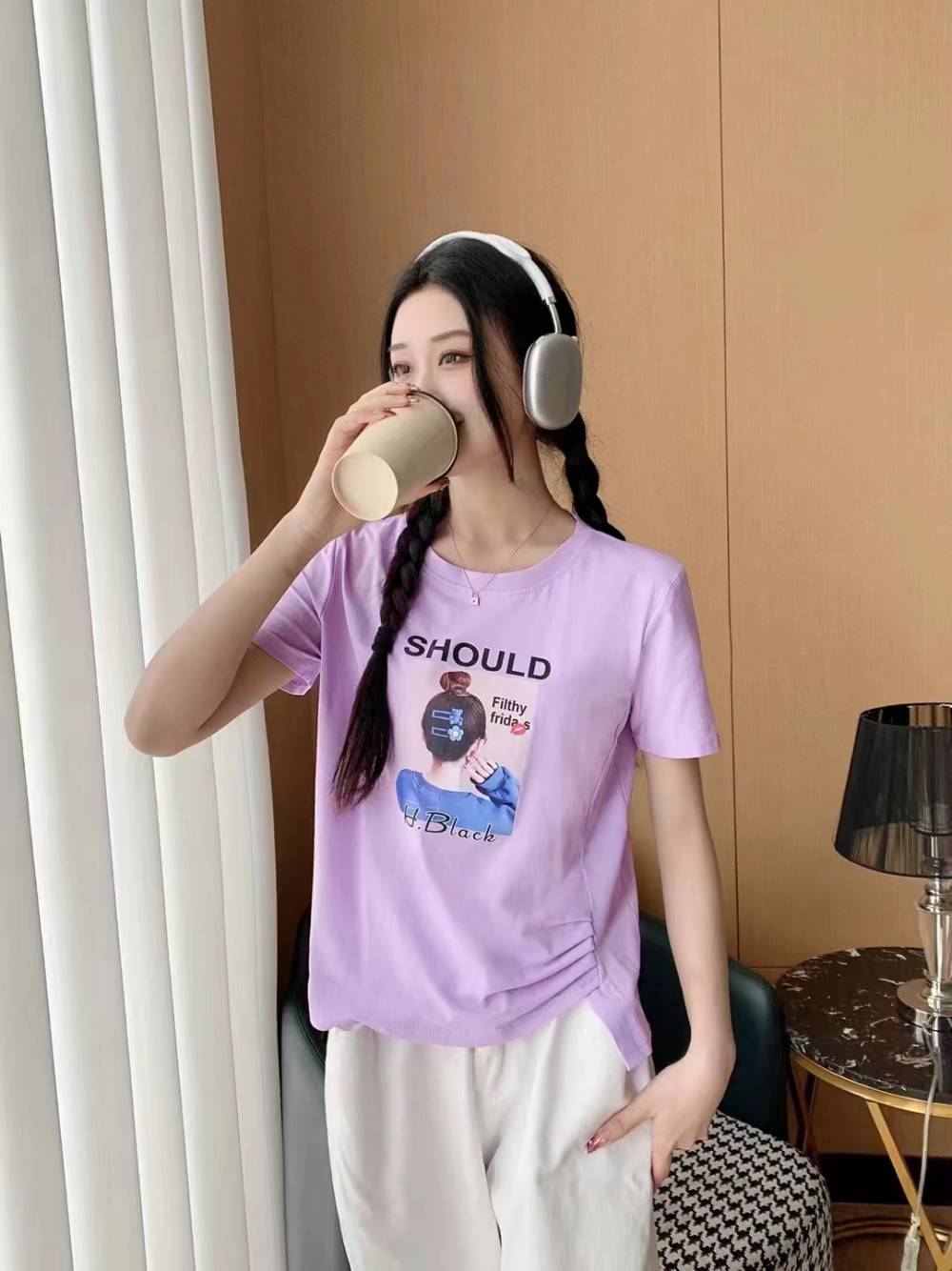 山东莱芜甩货10元服装尾货***美式潮牌体恤