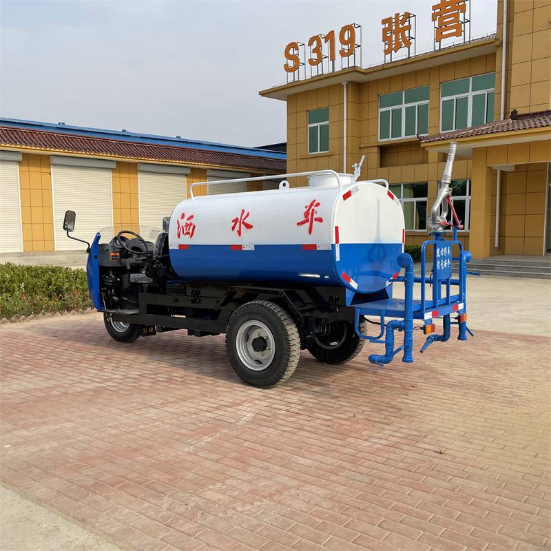 厂区三轮洒水车 晟宇 小型工地用除尘养护洒水车 小型防疫洒水车